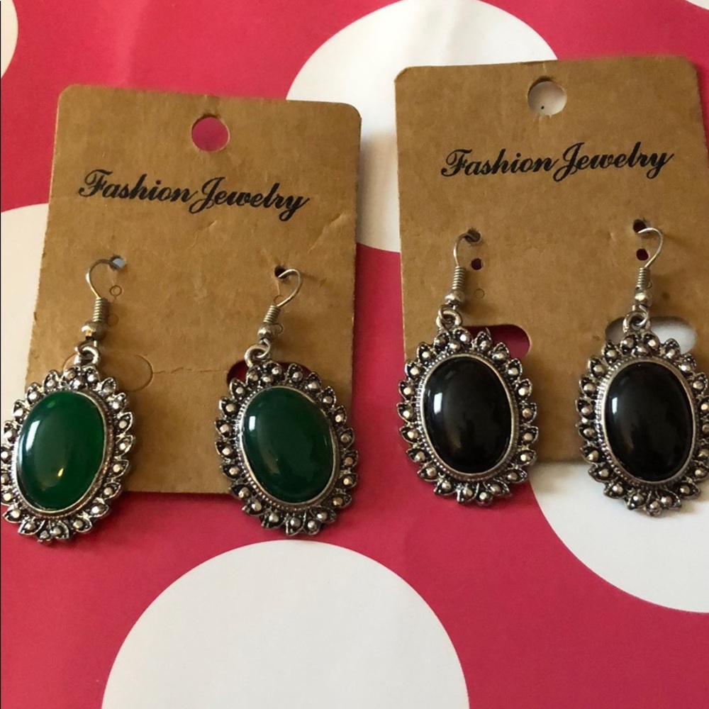 2 New pairs of dangle earrings from Morocco